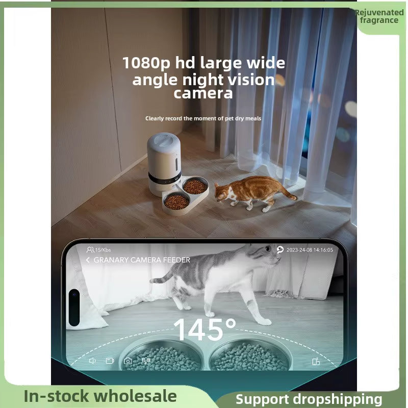 PETLIBRO Smart Wireless Automatic Pet Feeder Timed Quantitative Cat Food Dispenser Plastic Bowl Packaged in Box for Cats Dogs